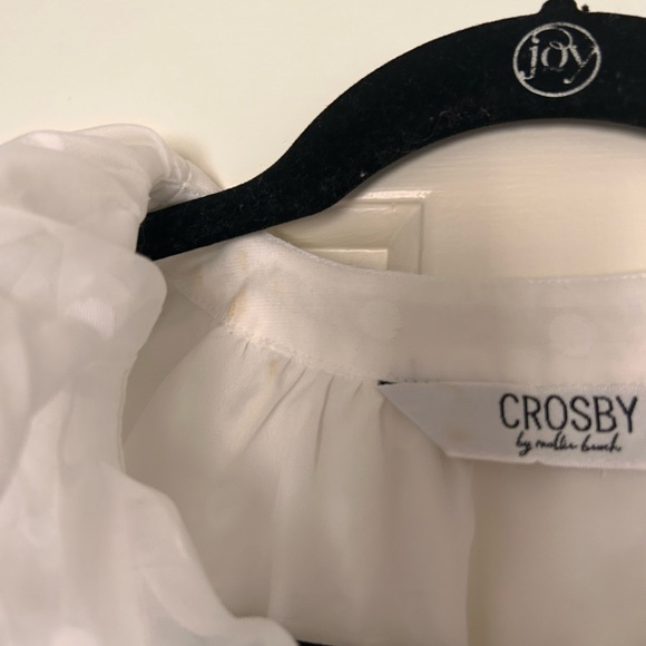crosby iris top in pearl - Picture 4 of 4